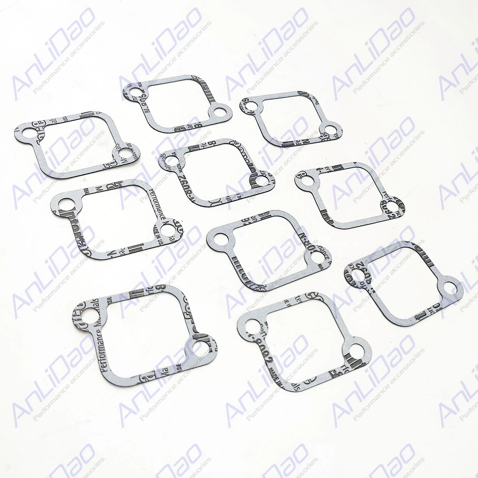10Pcs Thermostat Gasket Cover for Mercury 3.0L 200HP-300HP (2000–2005) 27-850318 850318