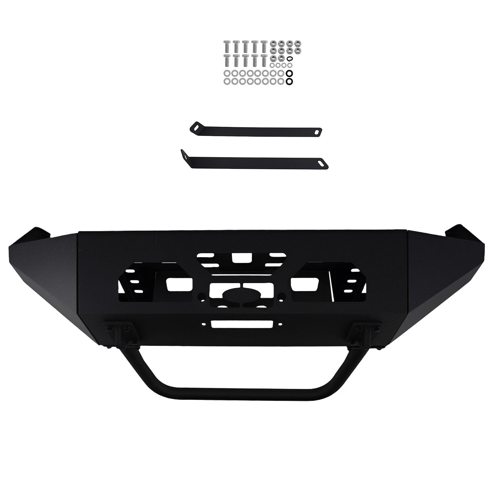 Front winch bumper with bull bar for Ford F-250/F-350 Super Duty (1999–2004)