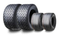 Set of 2 Turf Tires for Zero Turn Lawn Mower (13X6.5-6 & 22X9.5-12) - 13207/13135