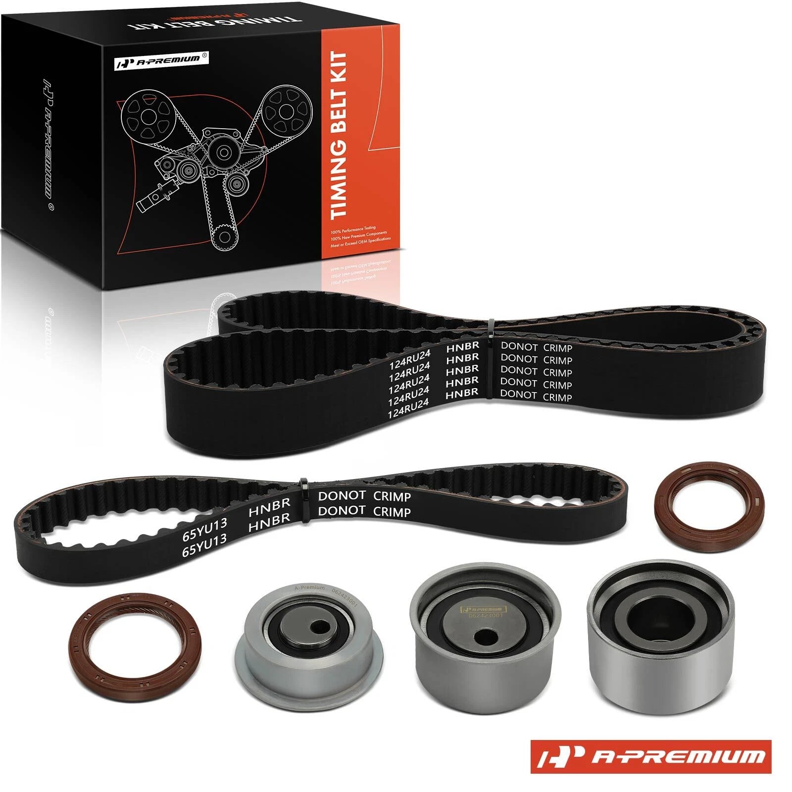 7X Timing Belt Kit for Mitsubishi Galant (1990–1994)