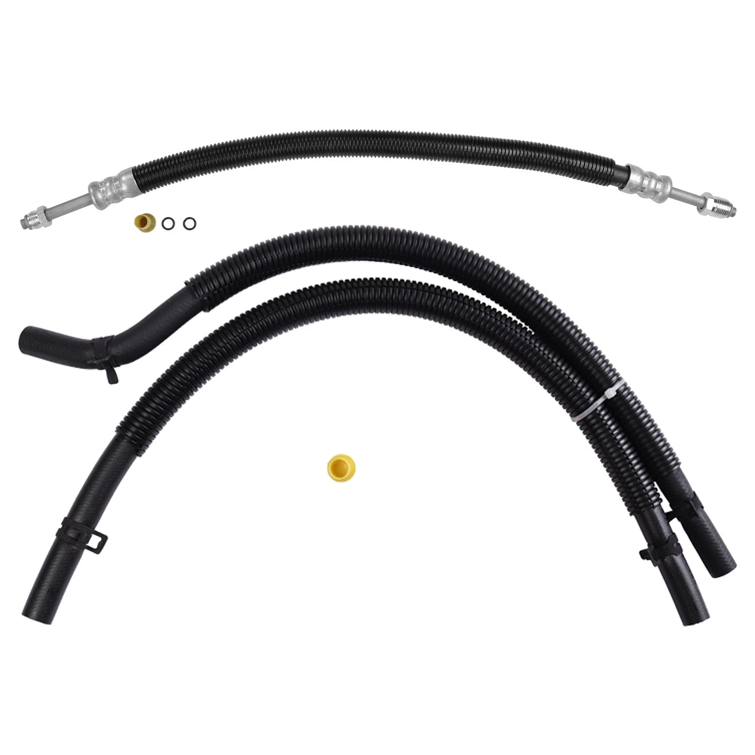 Sunsong Power Steering Pressure & Return Line Hose Kit for Sierra 1500 (2014–2018)