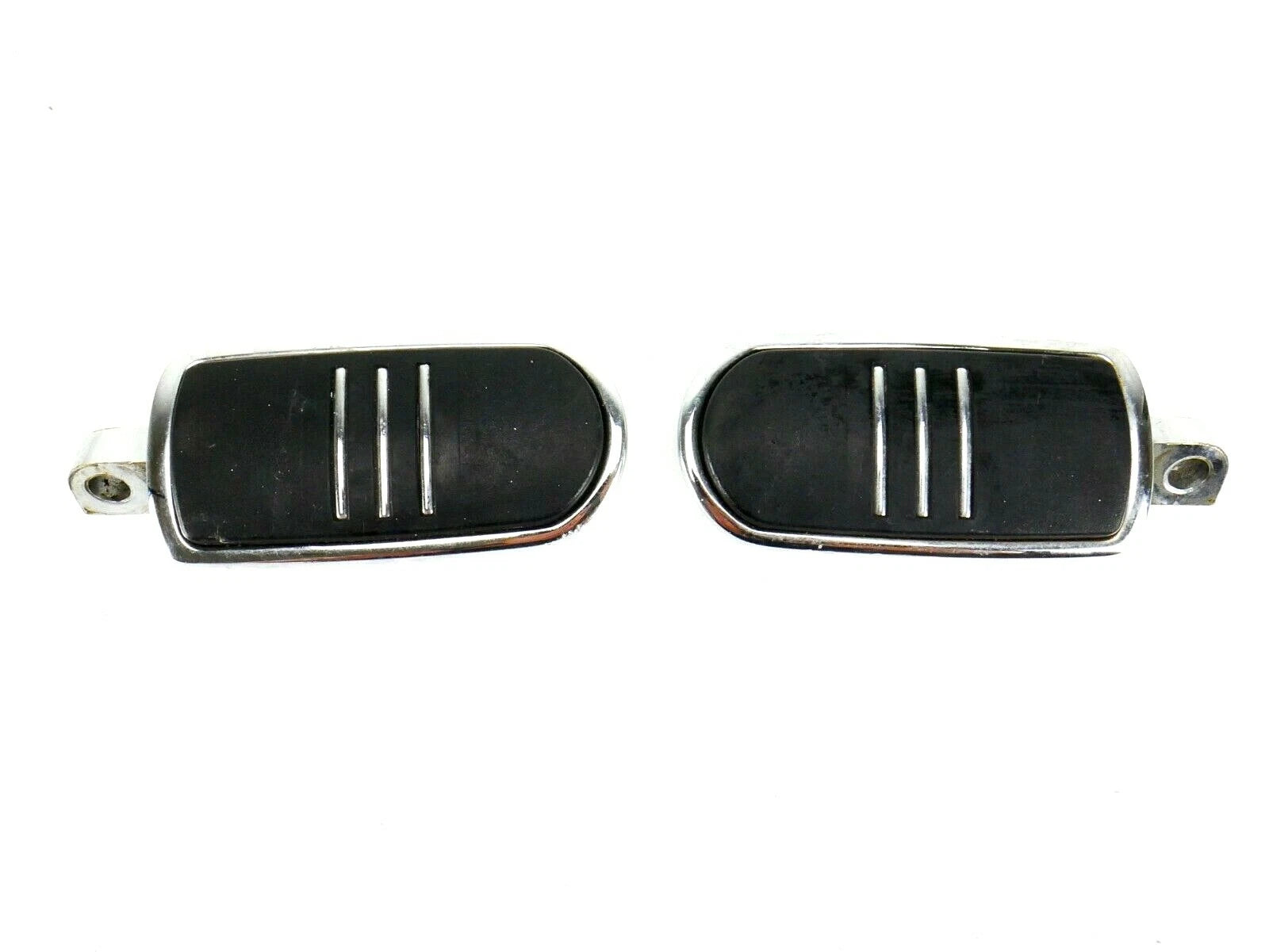 Set of 2 Chrome Passenger Foot Pegs for Harley Davidson Touring (1997–2024)