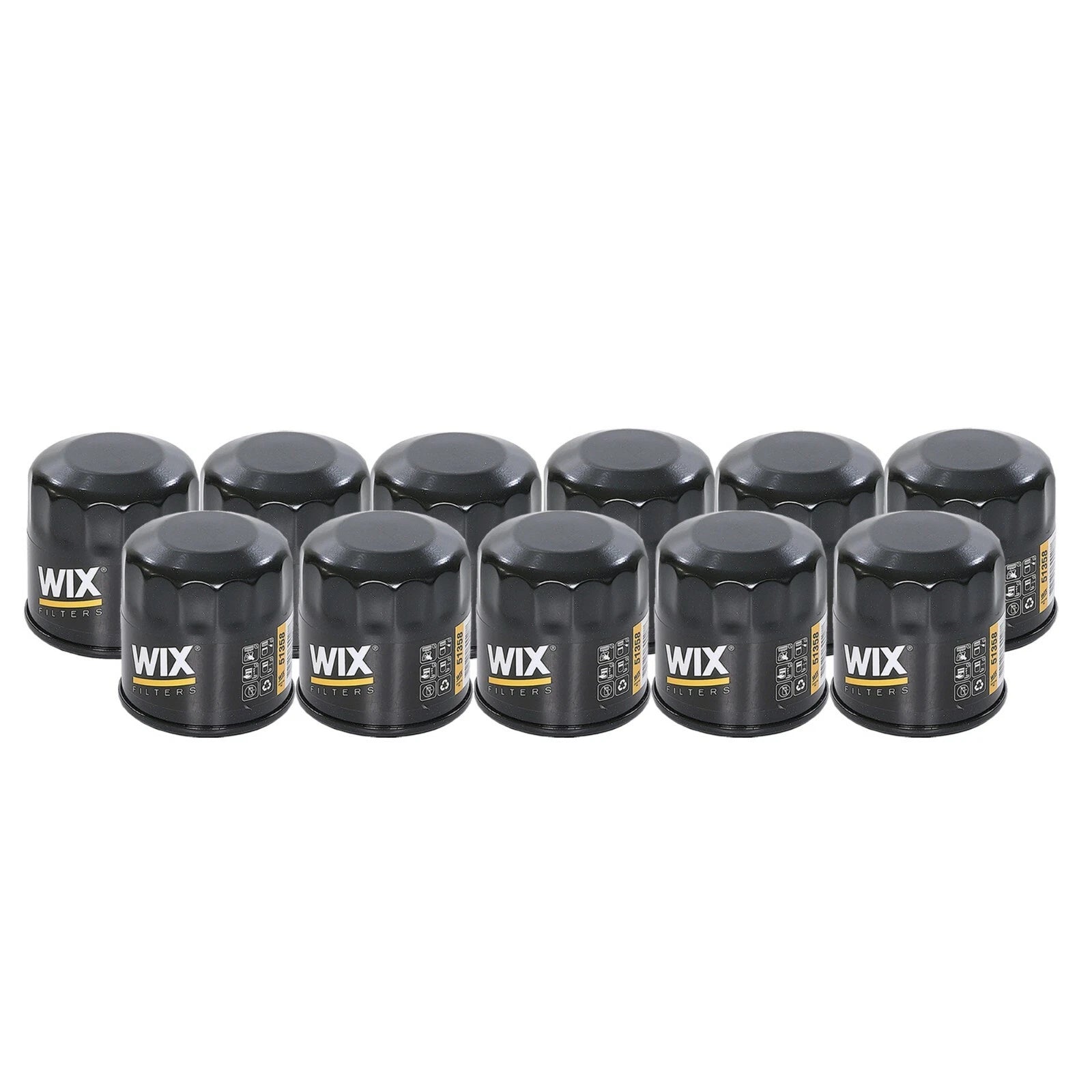 Set of 11 Engine Oil Filters for Chevy Dodge Honda Infiniti Kia Mazda Nissan