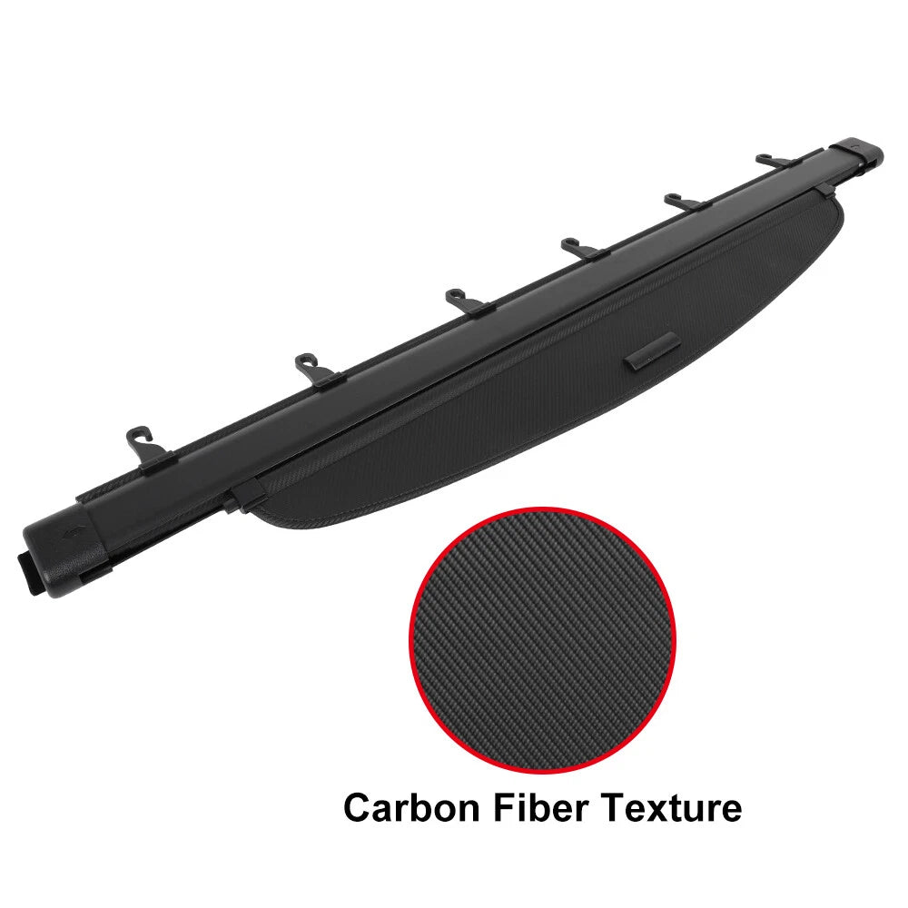 Carbon Fiber Rear Cargo Security Trunk Cover for Honda CR-V (2007–2011)