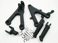 Front Rider Footrest Foot Peg Bracket for Yamaha R6 (2003–2010) - Black