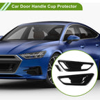 Car Door Handle Cup Protector for Toyota Alphard/Vellfire (2015–2020) - Piano Black