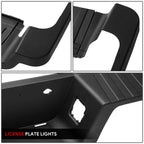 Rear Bumper Step Pad for Ford F-250 F-350 Super Duty (2017–2022) Black