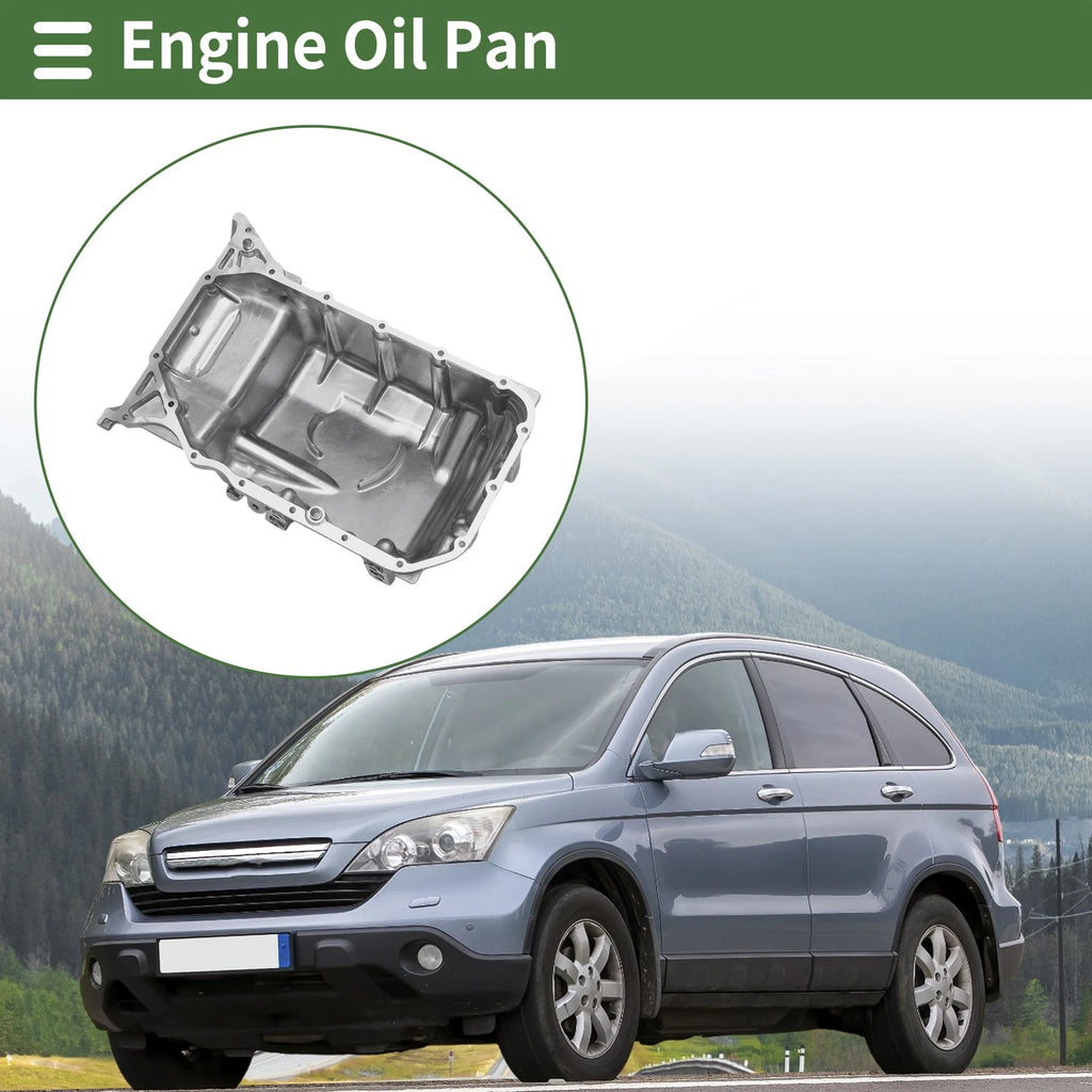 1 Pc Engine Oil Pan No.11200R5A000 for Honda CR-V (2012–2014) Aluminum