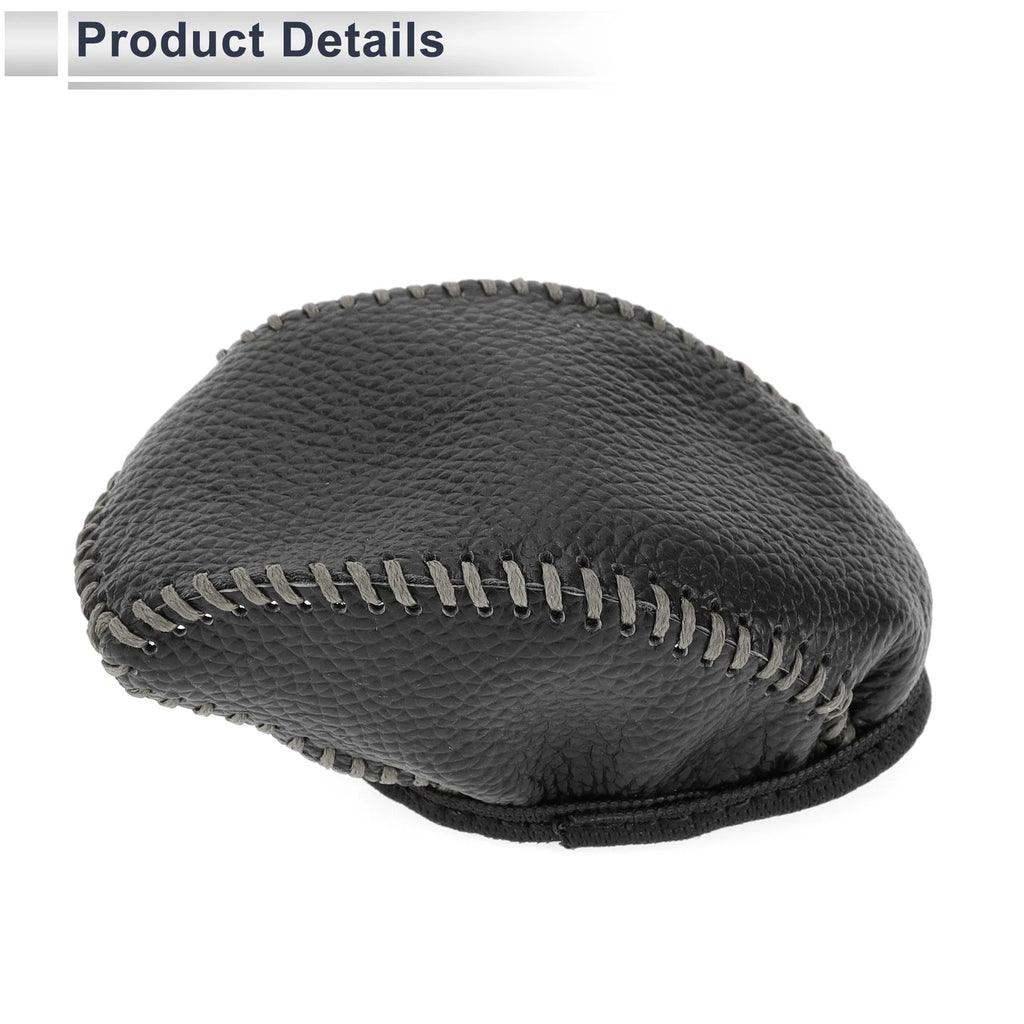 1 Pc Gear Shift Knob Cover for Toyota RAV4 (2019–2024) Pebbled Black Gray