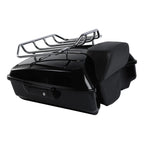Chopped Trunk Backrest Pad Rack for Harley Touring (2014–2026)