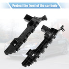 2X Front Bumper Bracket 71193-TVA-A01 for Honda Accord (2018–2022) Black