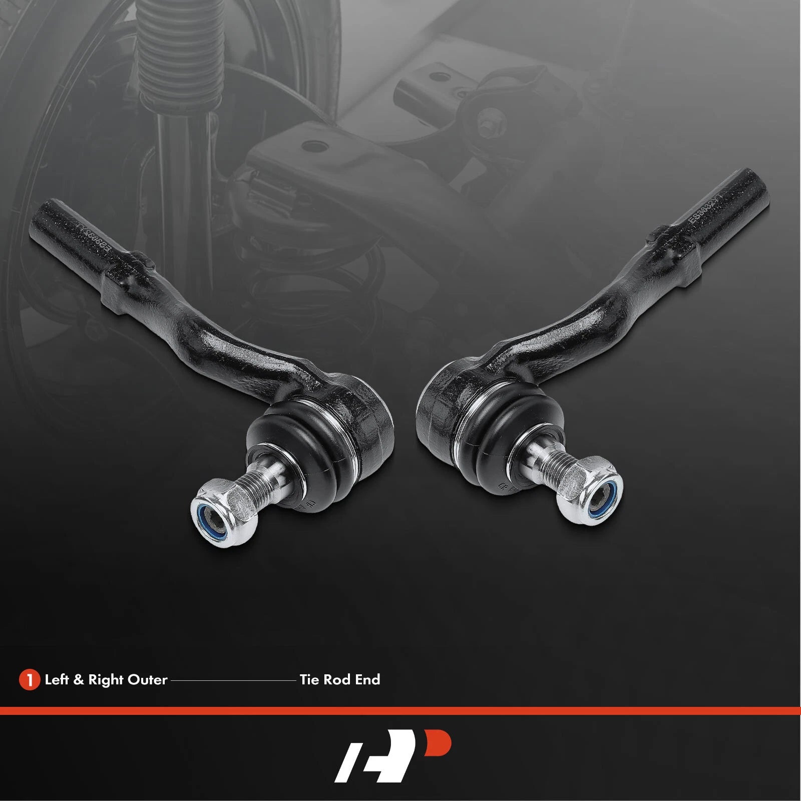 2X Outer Tie Rod End for Mercedes-Benz E-Class (1996–2009)
