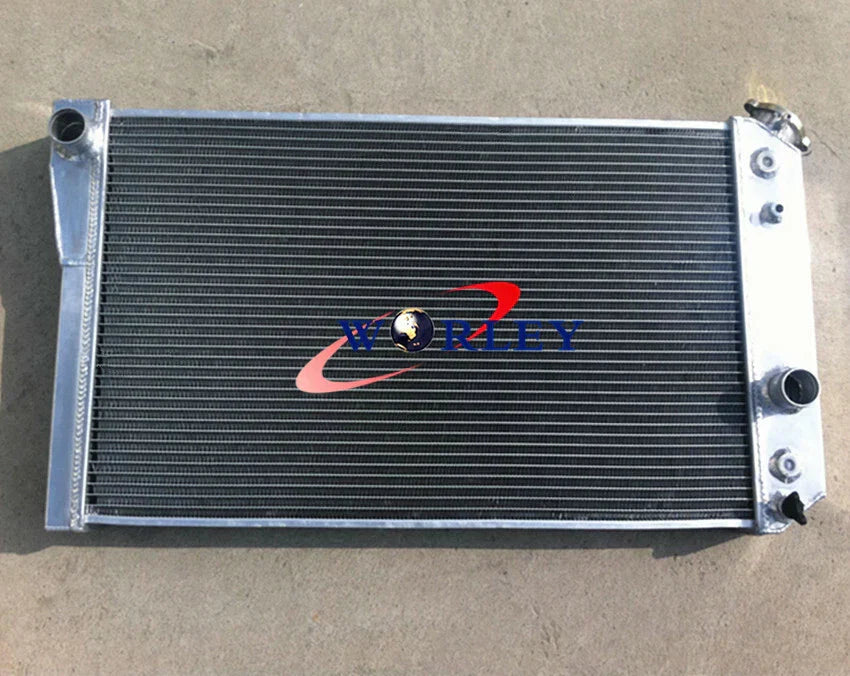 3 Row Aluminum Radiator +  Fans for Chevy Corvette 5.7 L83/S10 V8 (1984-1990)