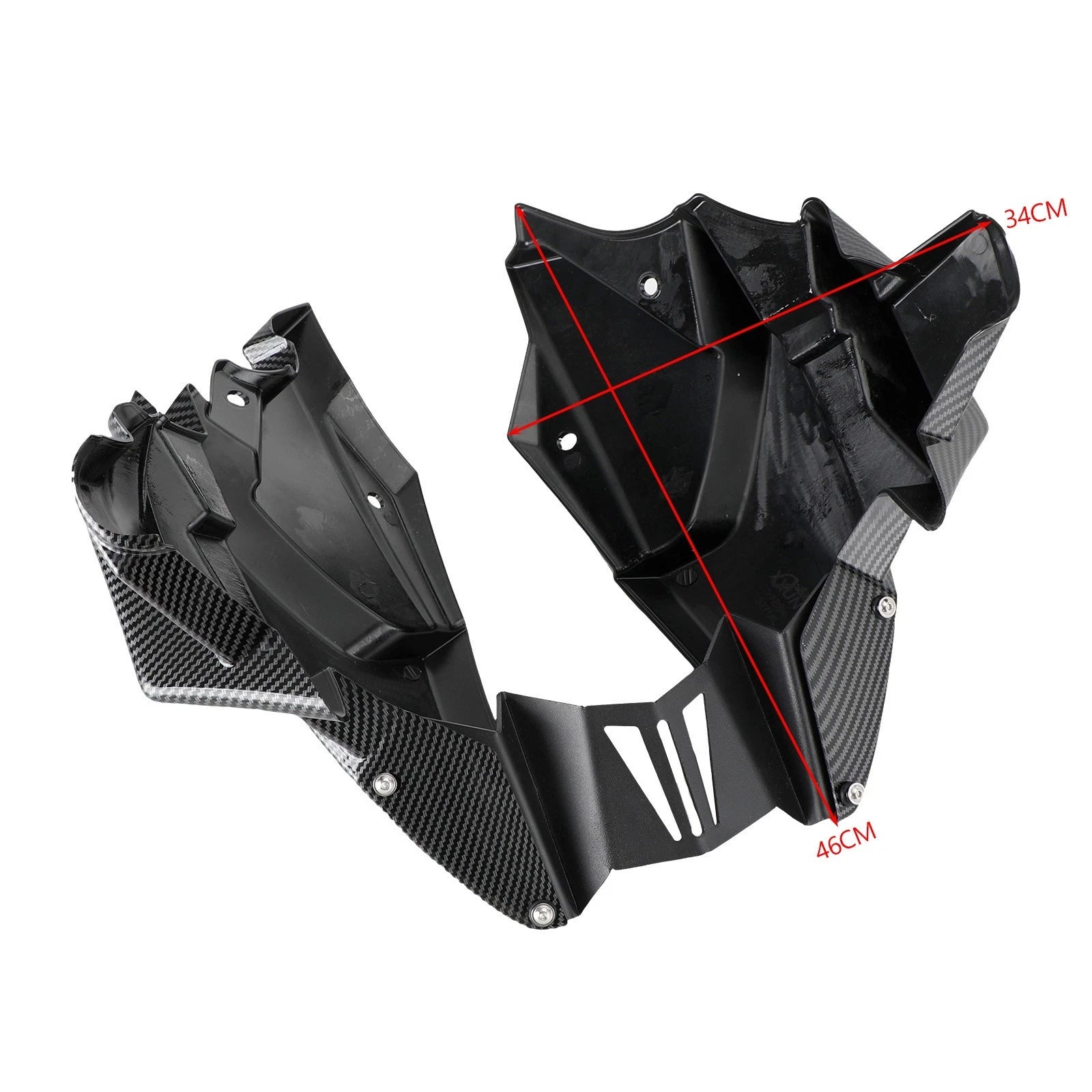Ermax Belly Pan Lower Engine Side Fairing for Yamaha MT-09 / SP (2021–2023) Carbon