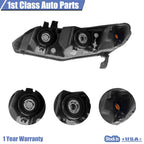 Right Passenger Side Headlight for Honda Civic (2006–2011) HO2503125