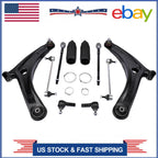 10PC Front Lower Control Arms Kit for Mitsubishi Lancer (2009–2017) Outlander (2007–2017)