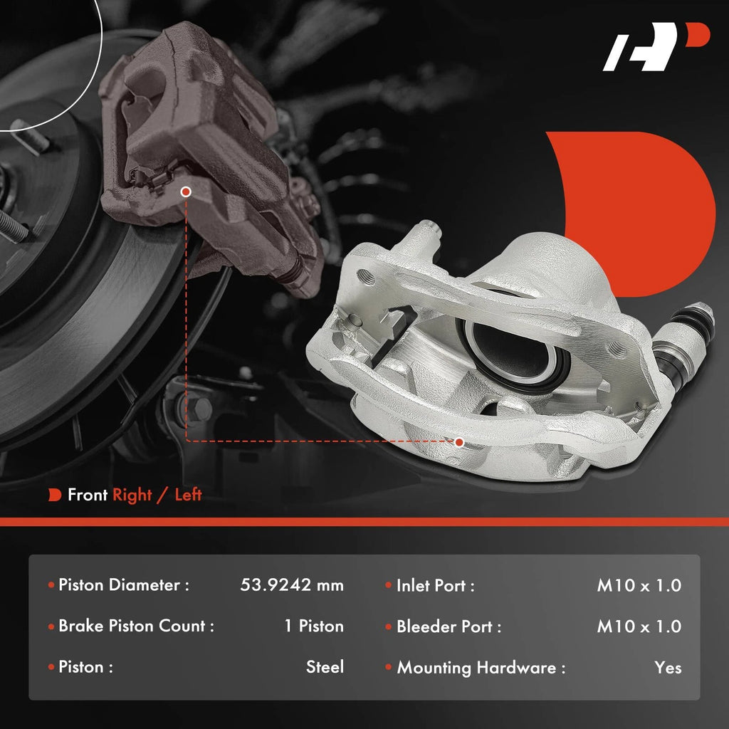 Front Left Brake Caliper for Hyundai Accent (1995-2000)