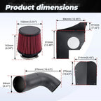 Cold Air Intake Kit for BMW B58 3.0L M140i F20/M240i F22 F23 M340i F30 (2016–2019)
