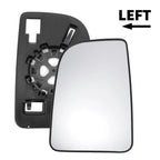 Left Upper White Mirror Glass for Mercedes Sprinter (2018–2023)