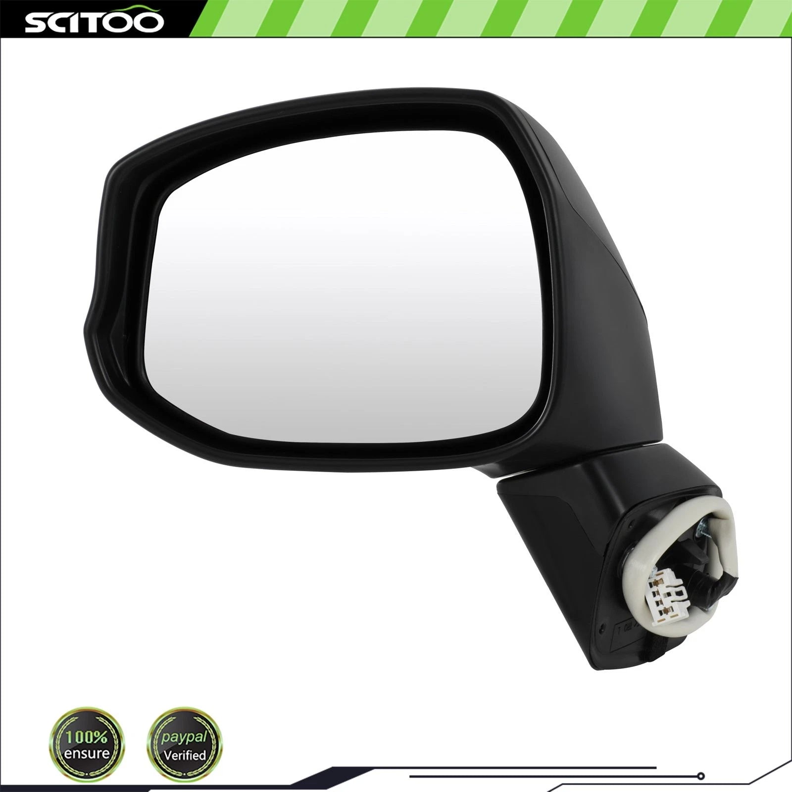 Power Heated Side Mirror for Honda Civic (2012–2015) 5 Wires Black