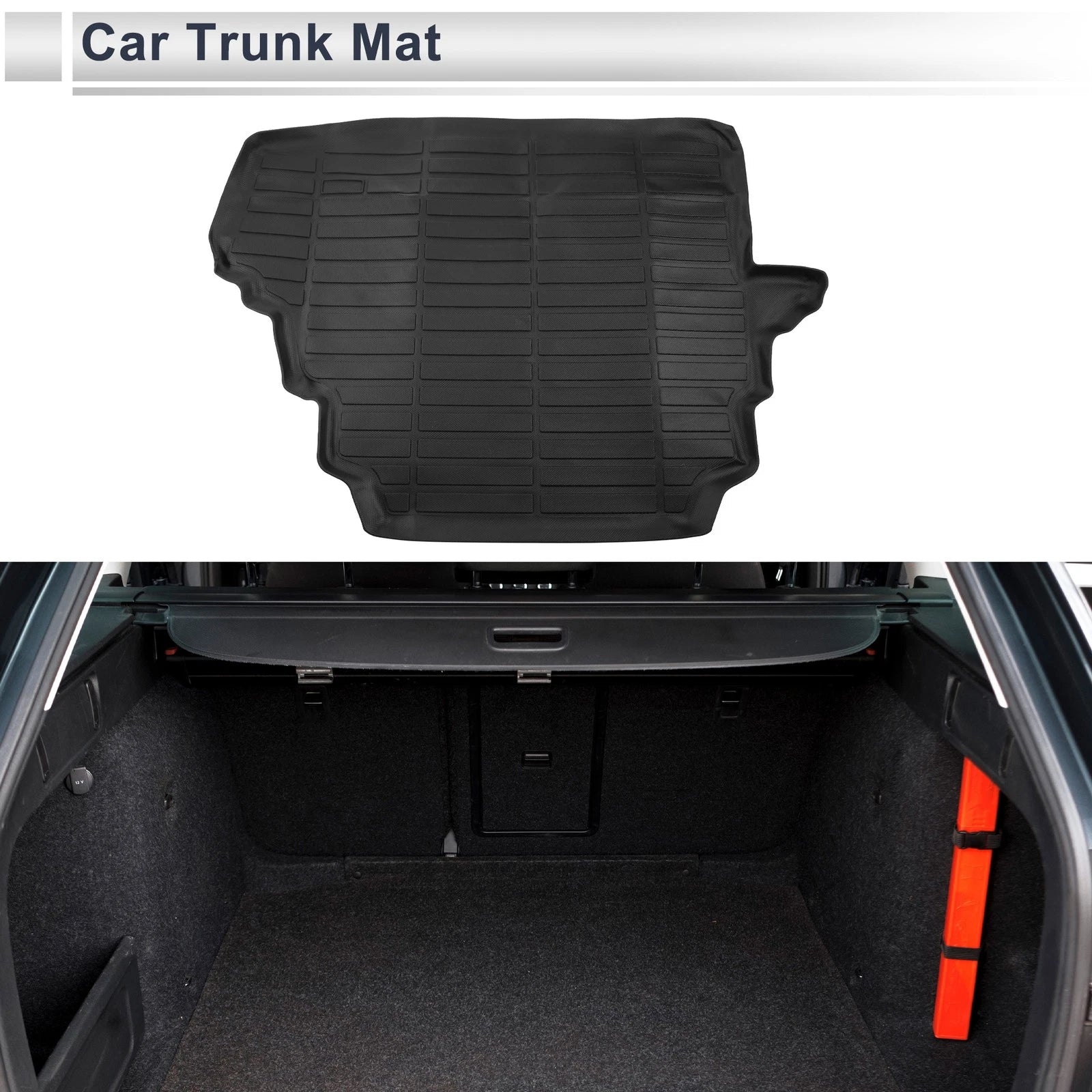 Cargo Liner Rear Trunk Mat for Toyota Camry (2007–2011) TPE