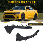 Set of 2 Bumper Brackets for Dodge Charger (2015–2021)
