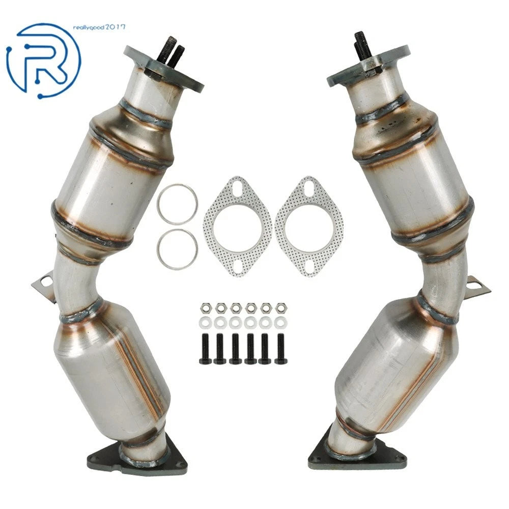 2X Catalytic Converter Set for Infiniti Q40 Q50 Q60 3.7L (2014–2015)