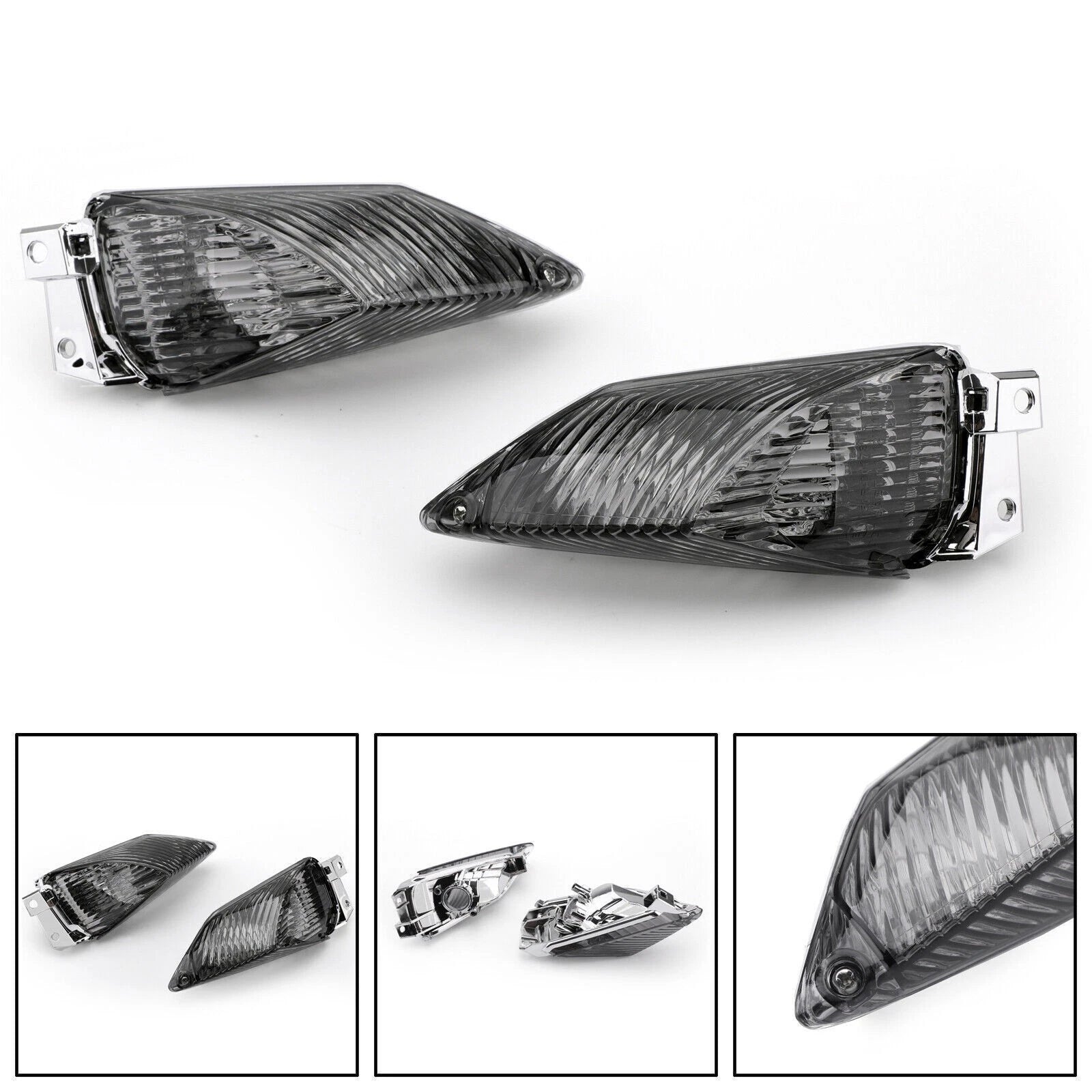Rear Turn Signal Lens for Suzuki GSXR1000 (2009–2010) K9 Smoke AV