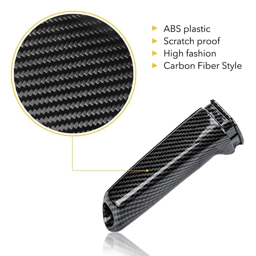 Carbon Fiber Handbrake Handle Cover for BMW E92 E46 E90 F30 E60 E63 (2007–2013)