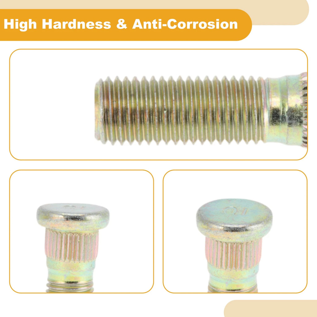 Set of 5 M12x1.5 Wheel Lug Studs for Hyundai Carnival (2006)