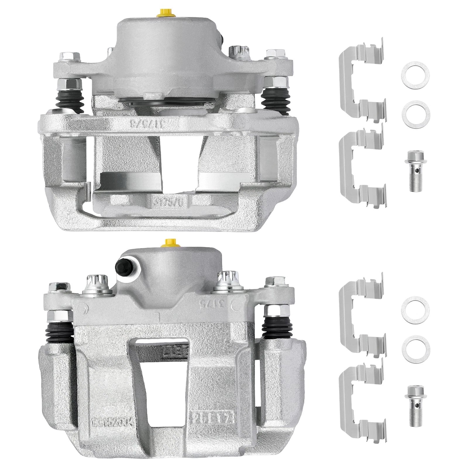 Front Brake Calipers Pair for Hyundai Sonata 2011-2015, Kia Optima 2011-2016