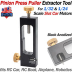 Pinion Install Press Puller Tool for Slot Car Motor (1/32, 1/24)