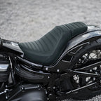 Black Driver Passenger Seat for Harley Softail Standard Street Bob (2018–2025)