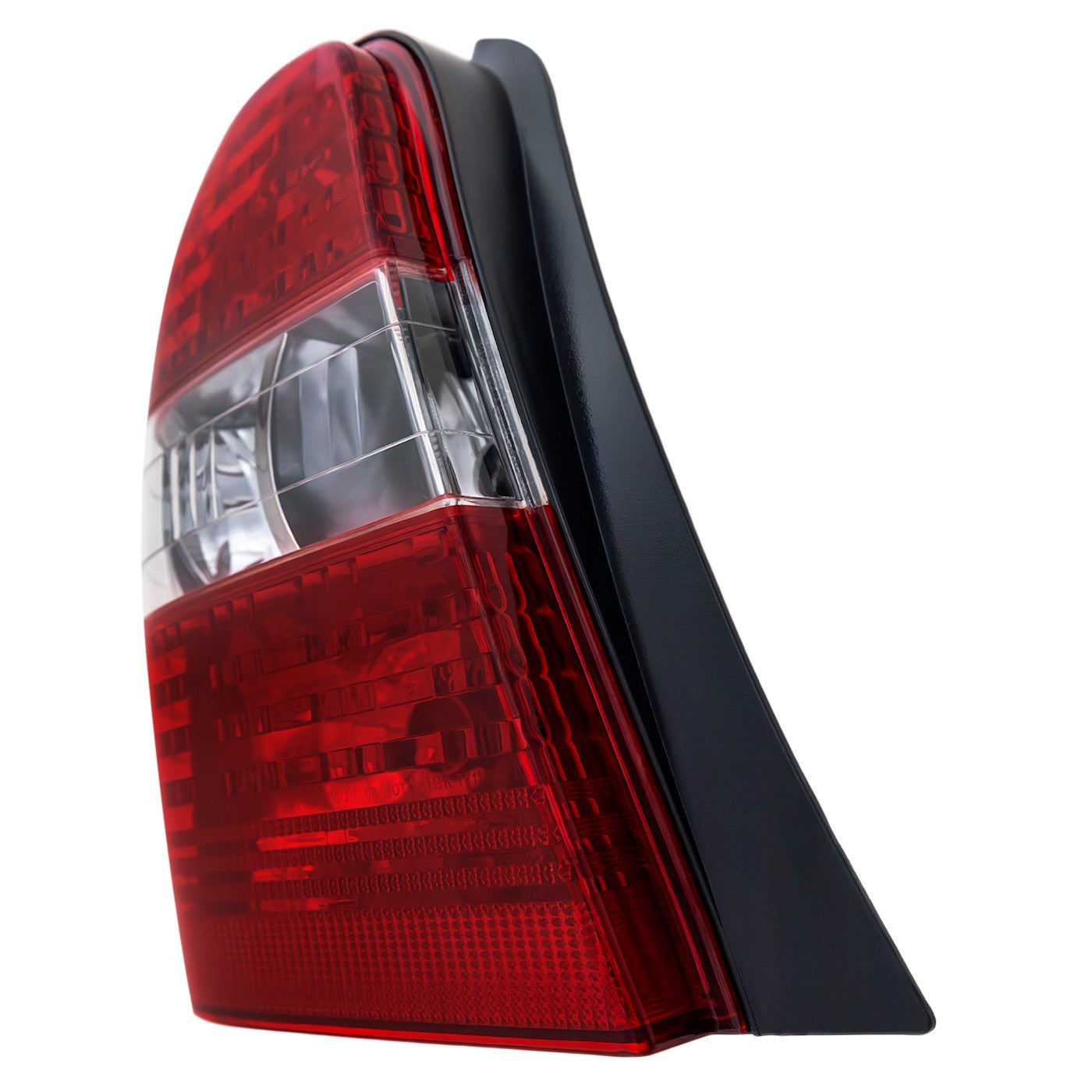Halogen Tail Light for Toyota Highlander (2004–2007) Driver Side Red/Clear Lens