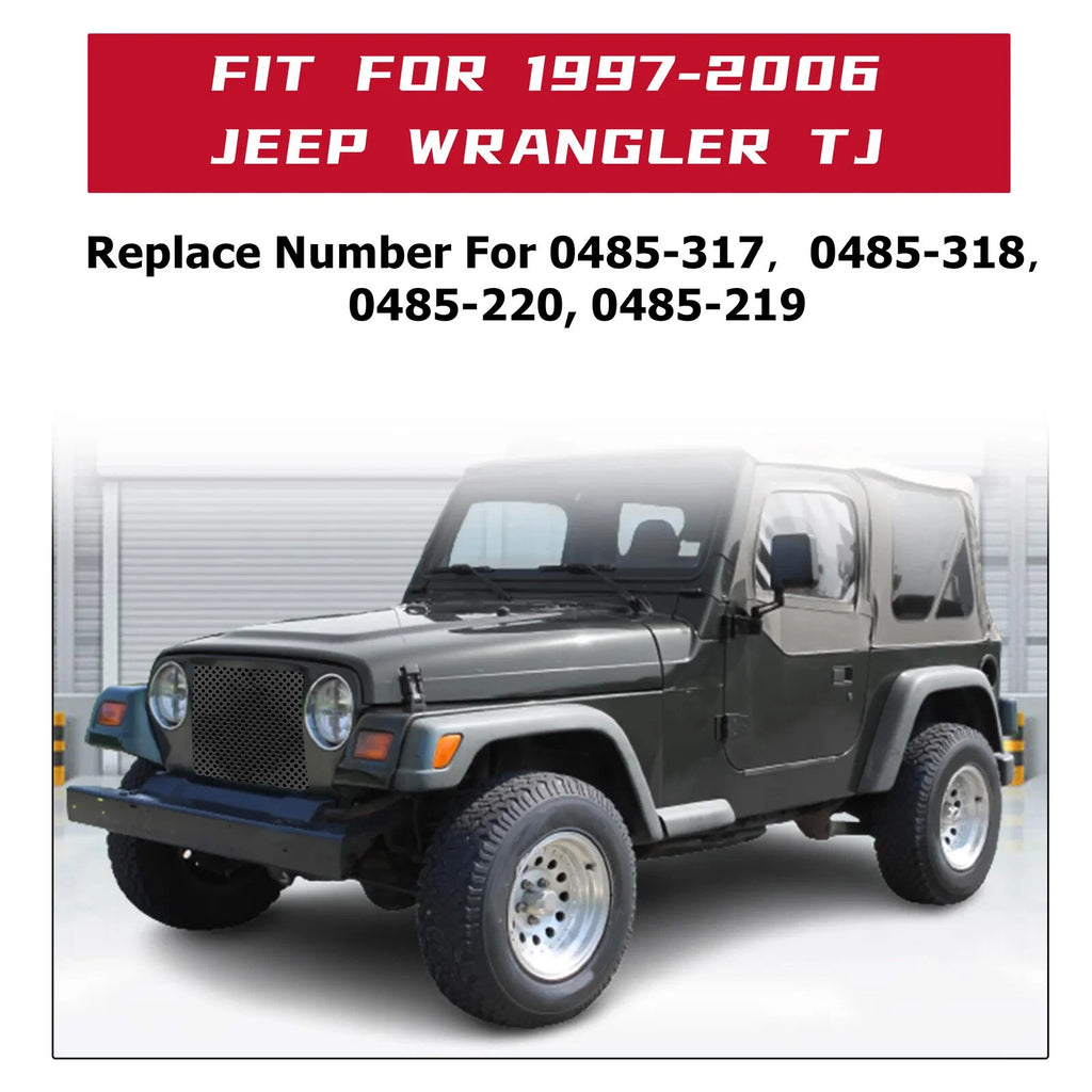 Front Floor Pans and Torque Box for Jeep TJ Wrangler 1997–2006
