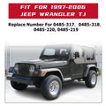 Front Floor Pans and Torque Box for Jeep TJ Wrangler 1997–2006