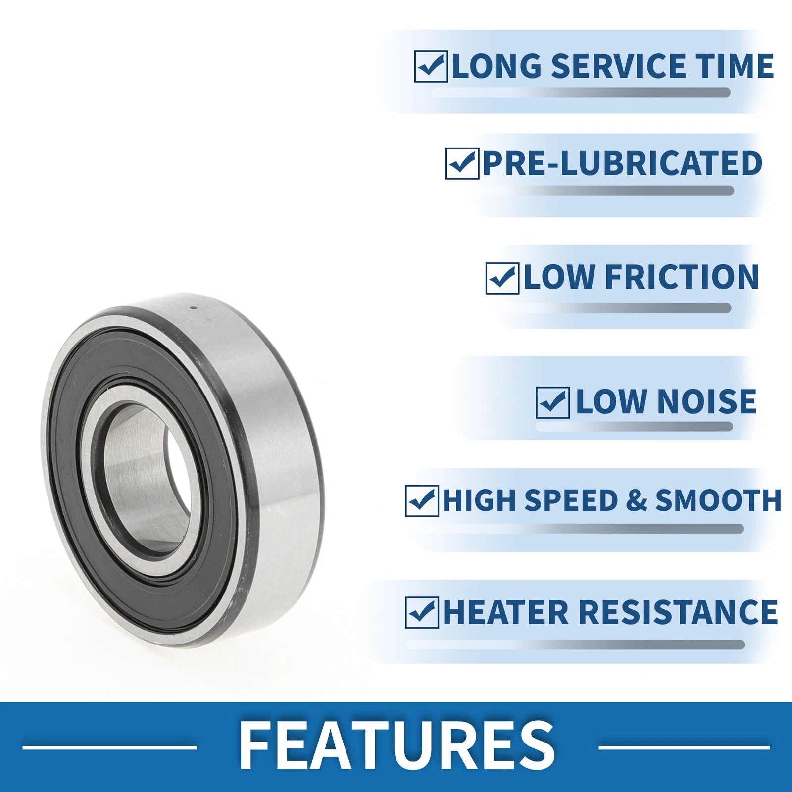 1 Pc Deep Groove Ball Bearing P4 12x28x8mm for Scooter Skateboard