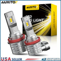 2X LED Fog Light Bulbs for H11 H8 Vehicles (Dual Color Switchback)