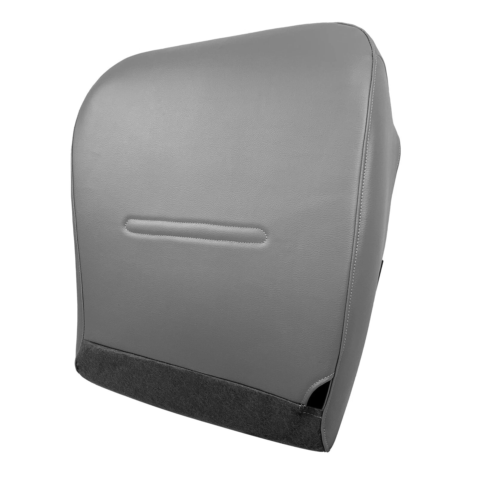 Driver Bottom Seat Cover for Ford F250 F350 (2001–2007) Gray Replacement
