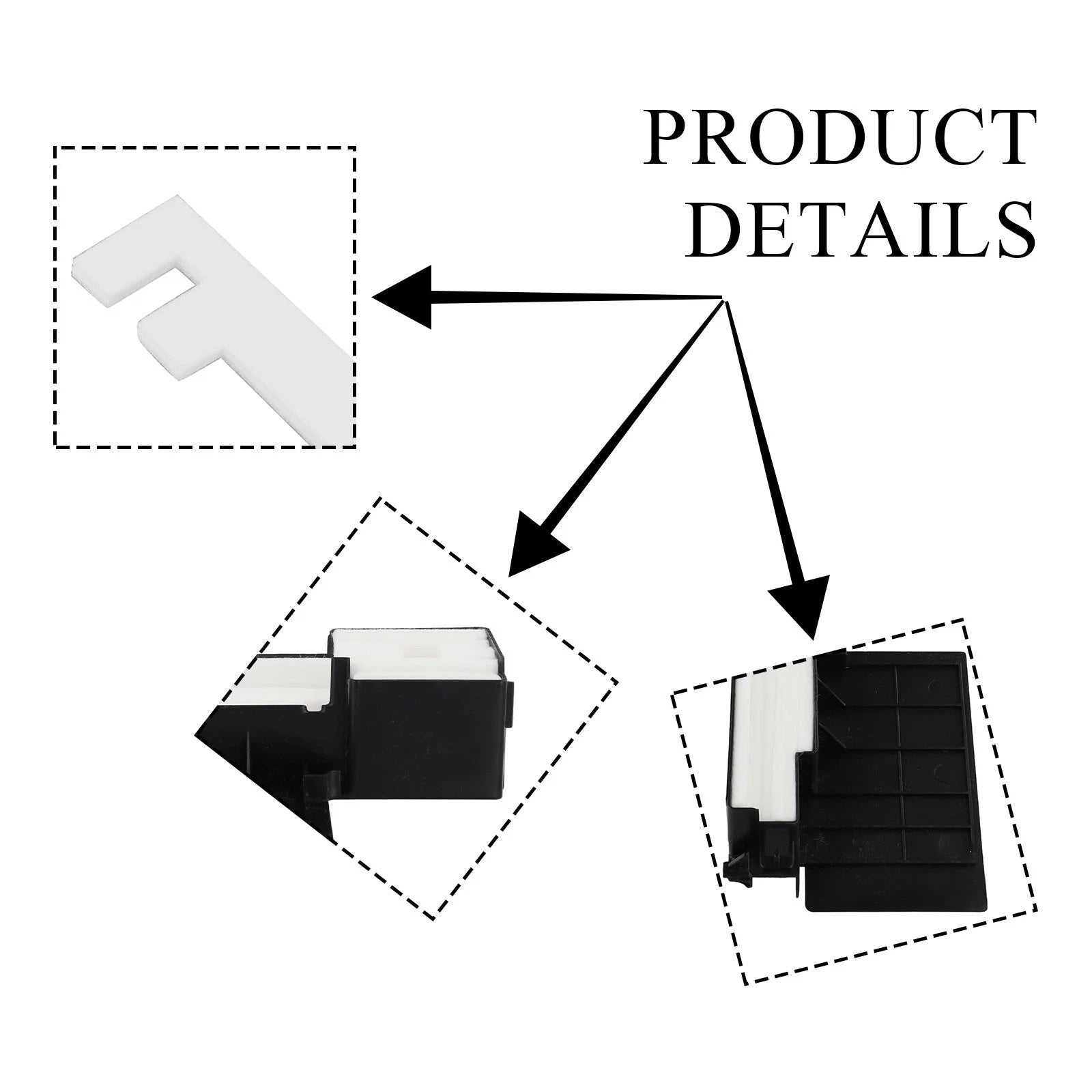 Waste Ink Tank Sponge for Epson ME303 ME401 SX230 ET2500