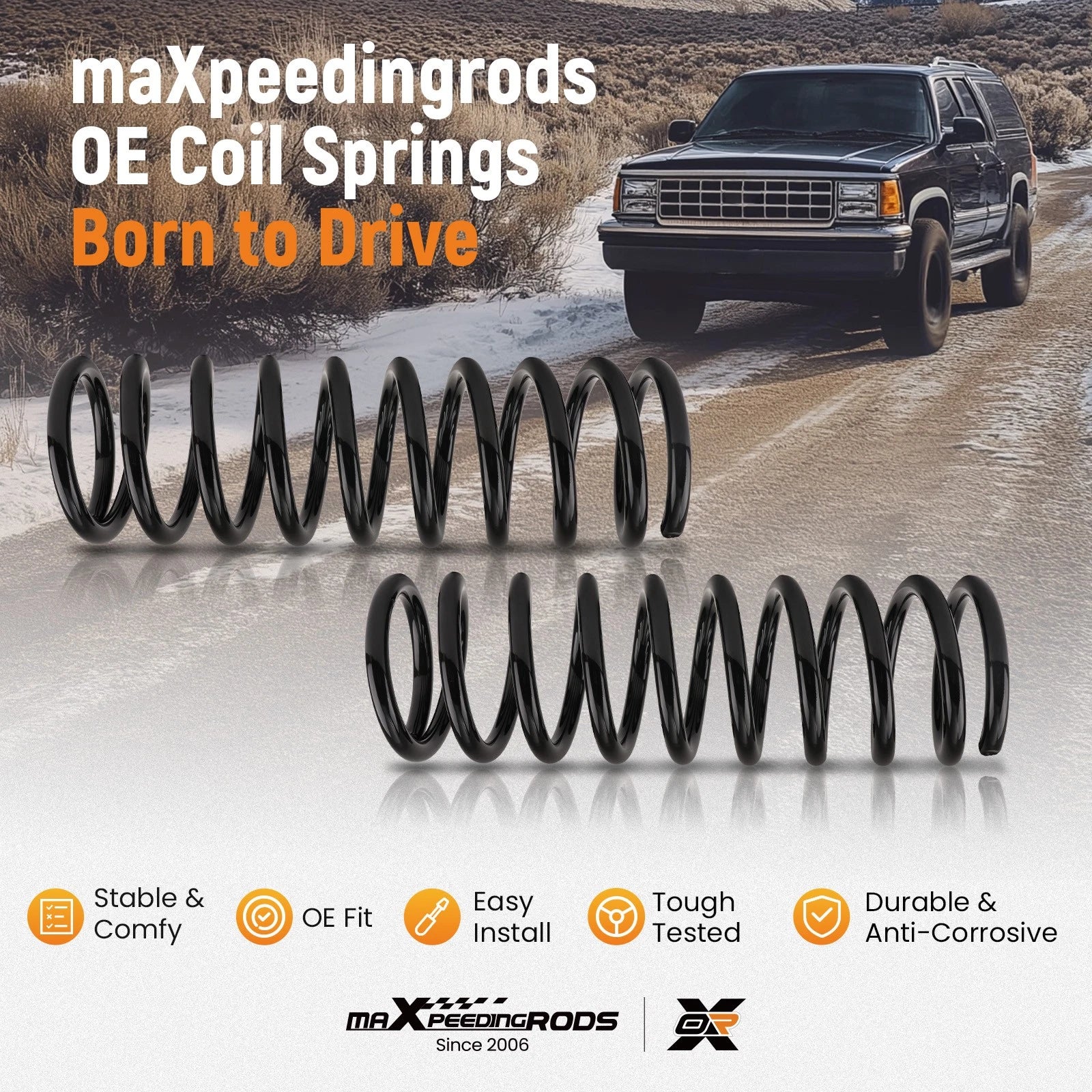 Front Coil Springs for Jeep Grand Cherokee (1999–2003) 4WD