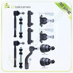 11 Pcs Suspension Tie Rod Ball Joint Kit for Chevrolet C1500 Suburban (1994–1999)