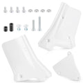 Set of 2 Side Panel Covers for Honda XR200R (1984–2002) White