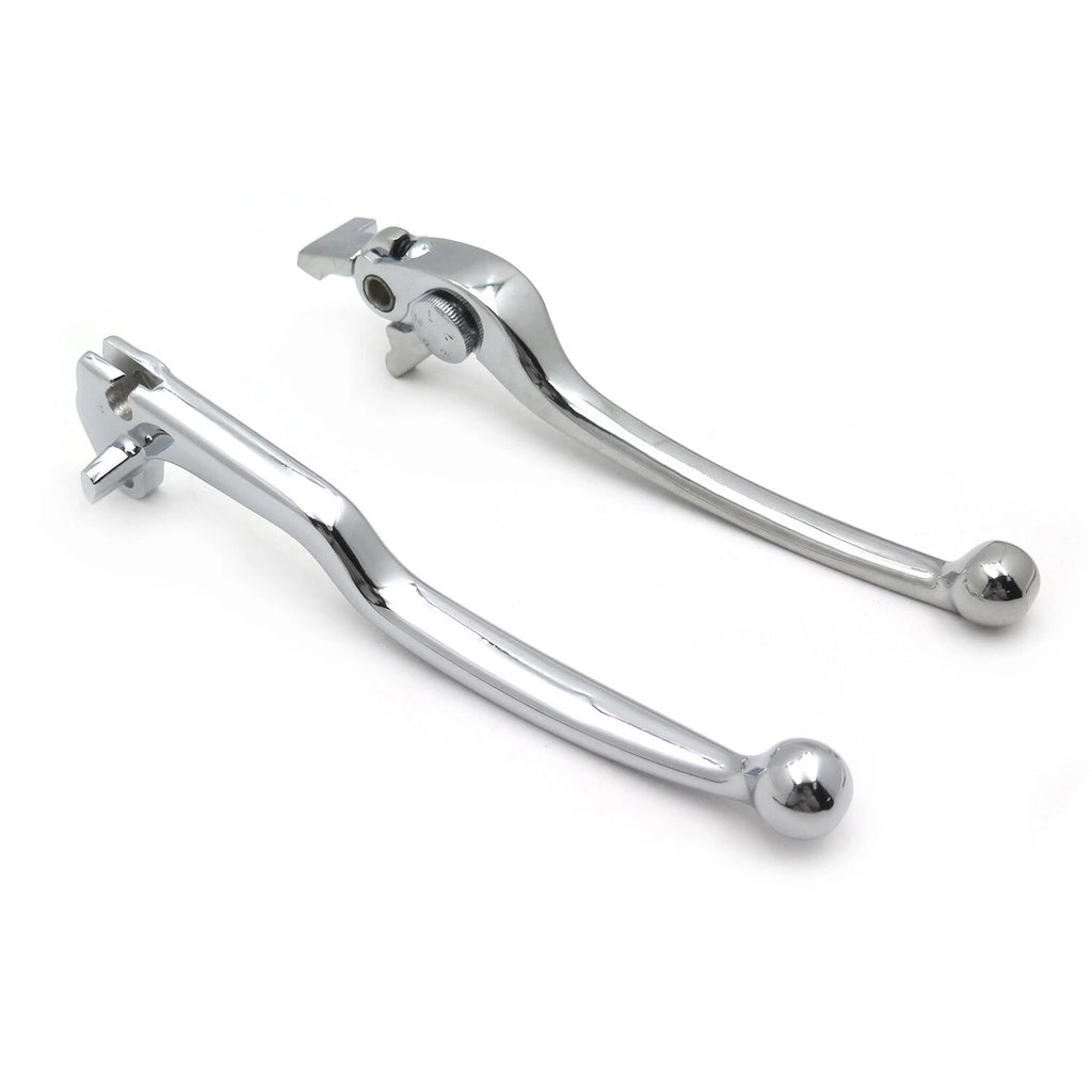Chrome Brake Clutch Levers for Suzuki GSR600 (2006–2011) TL1000S (1997–2001)