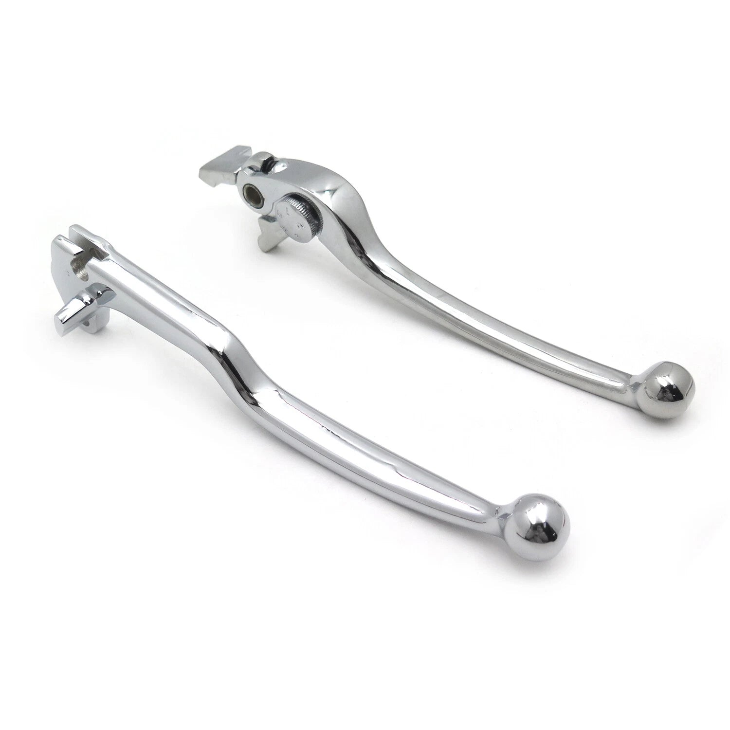 Chrome Brake Clutch Levers for Suzuki GSR600 (2006–2011) TL1000S (1997–2001)