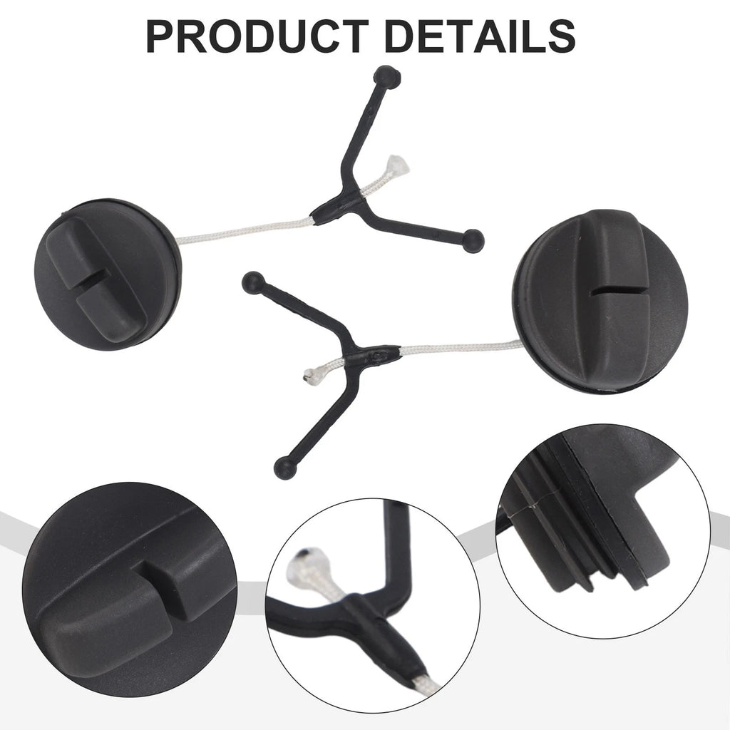 Fuel Oil Cap Set for Chainsaw Models 61, 66, 272, 268, 42, 266, 600