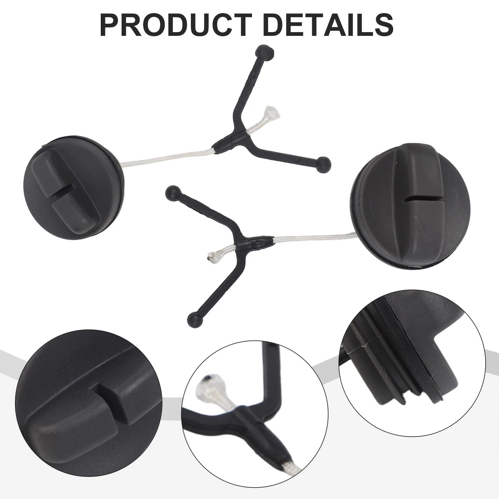 Fuel Oil Cap Set for Chainsaw Models 61, 66, 272, 268, 42, 266, 600