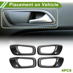 Set of 1 Interior Door Handle Bowl Cover Trim for Honda Civic (2022–2023)