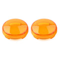 Smoke Turn Signal Lens Covers for Harley Touring Softail Dyna
