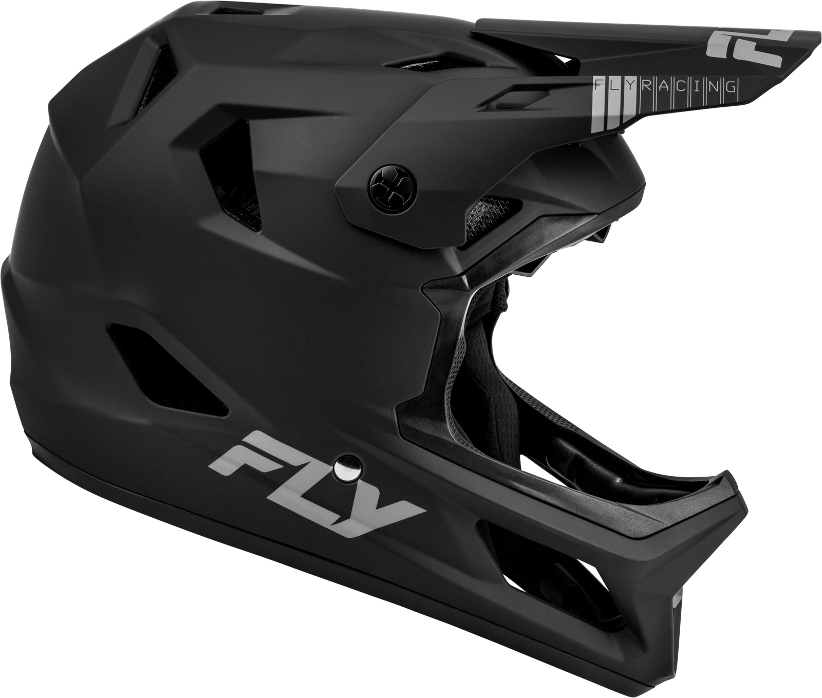 Fly Racing Youth Rayce Helmet for Bicycle (2019–2024) Matte Black Medium